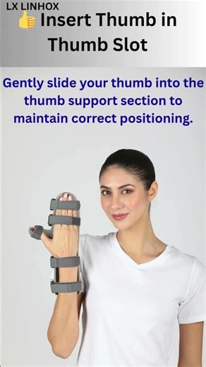 Learn how to wear a Static Finger Splint for Trigger Finger, pain relief, and tendon support.