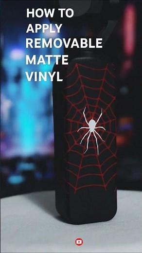 Quick Tutorial on Cricut Vinyl (Removable Matte) #cricutvinyl #cricutmade