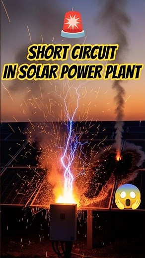 ⚡️ SOLAR SHORT CIRCUIT! ⚠️ What Happens When PV Systems Fail