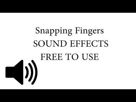 Snapping Fingers SOUND EFFECT