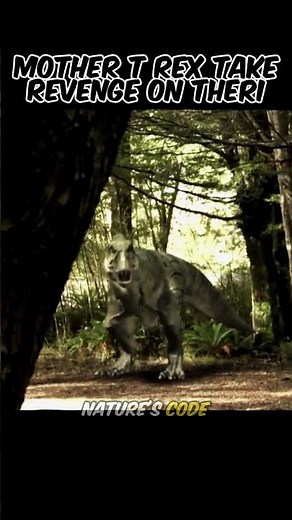 T-Rex’s Revenge on Therizinosaurus