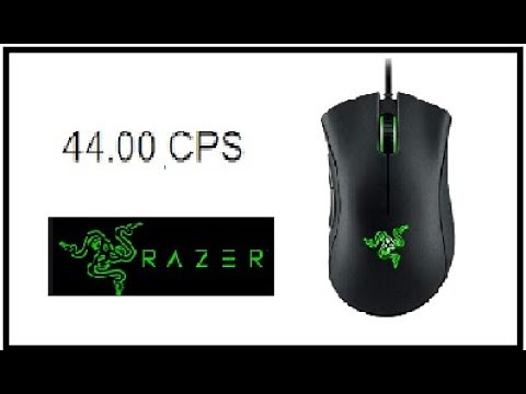 how to get 30+ cps (clicks per second) on any RAZER mouse without drag clicking
