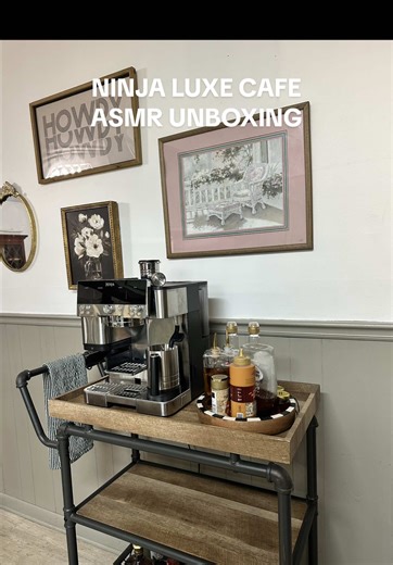 I thought the outfit was fitting🤗 I’m so excited to create some delicious coffees with my @Ninja Kitchen Ninja Luxe Cafe💕 #ninjaluxecafé #ninjakitchen #ninja #coffeetiktok #espresso