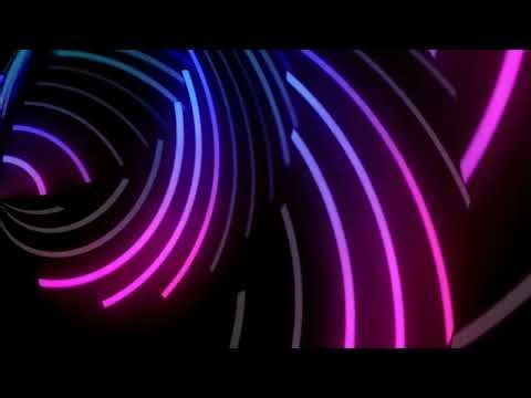 Neon Line Blue Pink Screen Background 4K UHD VJ Seamless Loop Club Visual