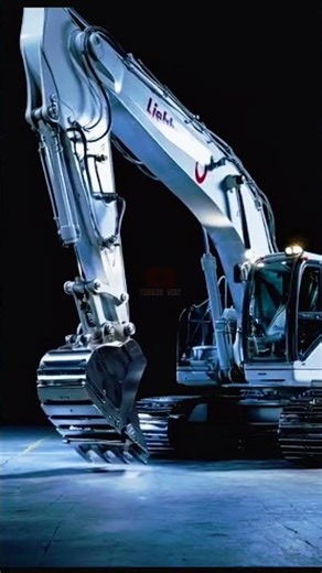Excavator simulation silver
