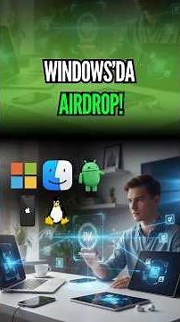 Airdrop on Windows! Send files from anywhere to anywhere, not just between Windows and iPhone!