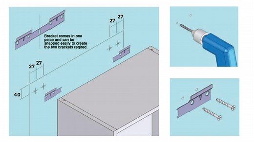 Wall unit fitting & adjustments - DIY Kitchens - Advice
