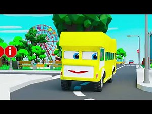 P-I-L-L-I Song | School Bus Nursery Rhyme | Pilli Go