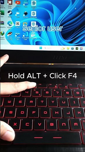 How to Shutdown PC or Laptop Using Keyboard | Shortcut Keys for Shutdown PC💻 #Howto #PC #ShutDown