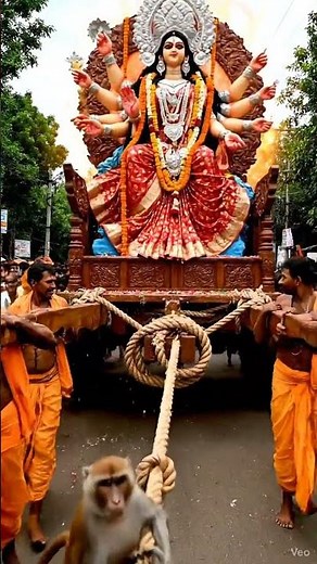 🔱 ✨️😂 #maadurga​ #navratri​ #durgapuja​ #visarjan2025​ #vijaydashmi​ #hindufestival​ #sad​
