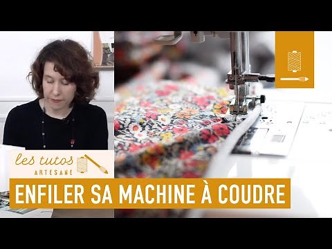TUTORIAL - How to thread your PFAFF Passport 2.0 sewing machine - Christelle Beneytout