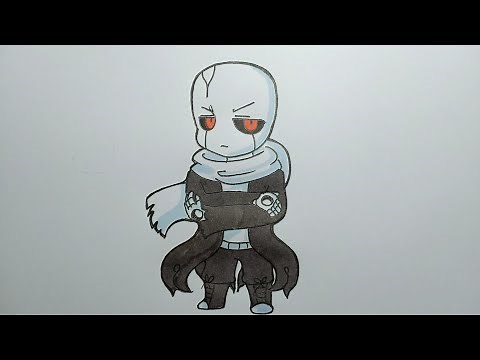 How To Draw Gaster chibi very Easy