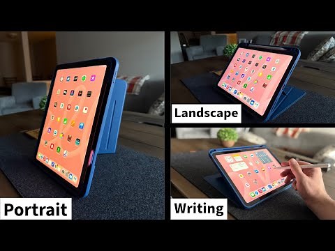 The best A16 iPad cases and screen protectors! ESR Flip Magnetic Case and UltraFit screen protector!