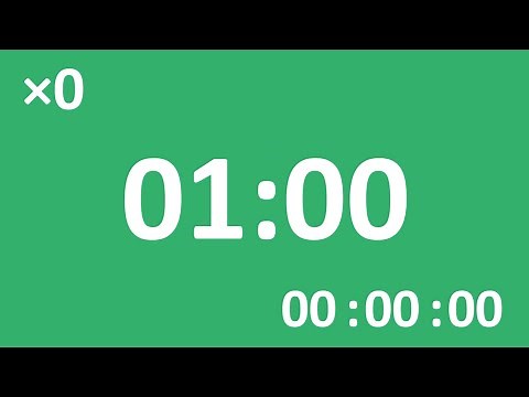 1分間タイマー（1時間繰り返し再生）