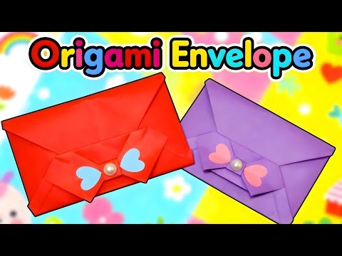 How to Make a Paper Envelope | Easy DIY for Gift Cards & Cash | Easy Origami Envelope Handmade
