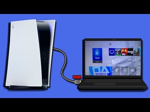Como conectar PS4/5 a PORTÁTIL con HDMI - Tutorial bien explicado