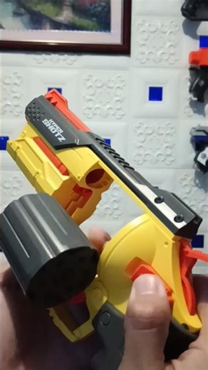 Hyper Shotz RV-8277 Revolver Reload (A Jolt Revolver? 👀) #nerf #nerfreload #toyguns