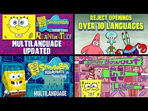 EVERY MULTILANGUAGE SPONGEBOB THEME SONG COMPILATION!!!