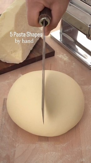 27K views · 300 reactions | 5 Pasta Shapes You Can Make by hand with a Semolina-Water Pasta Dough. You don’t need a Pasta Machine. Video credit: @aripastaclub . . #Pasta #africanfoodnetwork #kefoods #pastapasta #pastrychef #pastahacks | African Food Network | Facebook