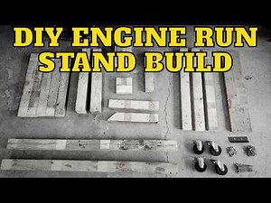 How To Make A DIY Engine Run Stand For a Small Block Mopar