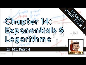 Exponentials & Logarithms 12 • Solving Equations with Logarithms • P1 Ex14E • 🤖
