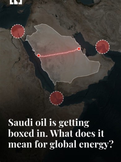 Saudi Arabia’s main oil routes are facing growing disruption, putting pressure on shipments and global oil supplies. We explain what is happening and why it matters
