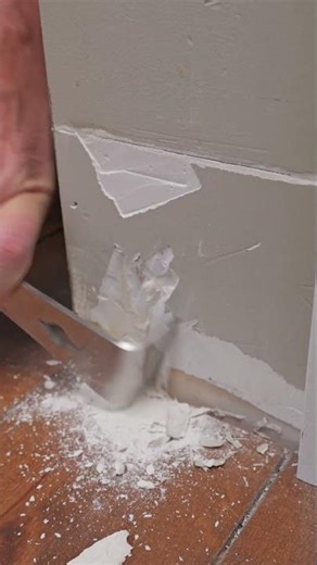 Level 10 Baseboard Tricks! #diy #carpentry #construction