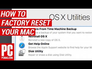 How to Factory Reset a Mac