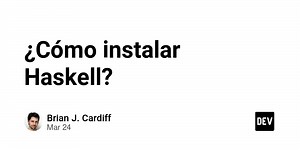 ¿Cómo instalar Haskell?
