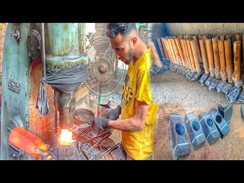 Amazing forging process of hammer tool making factory Most Incredible Hammer Forging Process