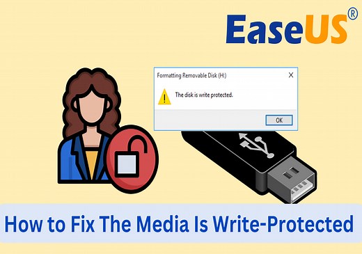 How to Fix The Media Is Write-Protected | Newest Guide