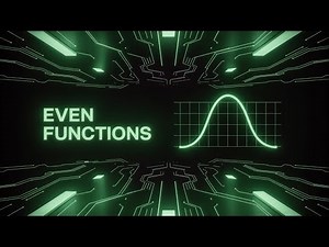 Even Functions Explained in 3 Minutes | Math Basics