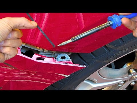 Car Bumper Repair by Yourself at Home !