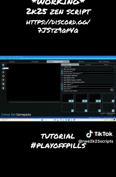 2k25 zen script #2k24 #2k25 #2k25 #zen #titan2 #jumpshot #pluggedscripts