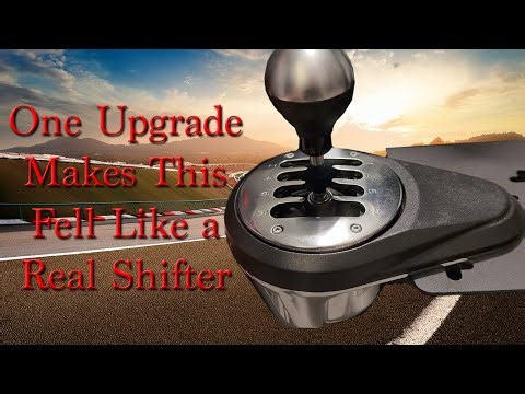 My thoughts on the Thrustmaster TH8A shifter and how to improve it