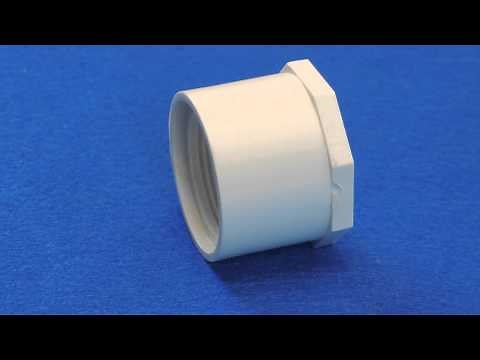 Reducer Bushing for Schedule 40 PVC Pipe (Spig x Fipt)