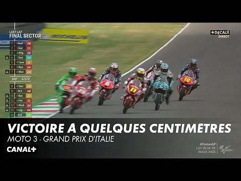 Sept pilotes pour la victoire dans le dernier tour ! - Grand Prix d'Italie - Moto 3