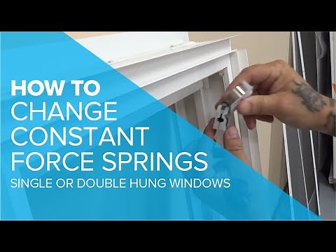 HOW TO: Change Constant Force Springs