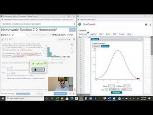 Confidence Intervals with StatCrunch