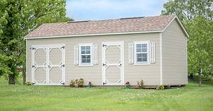 Shed Delivery and Set-up - Cook Portable Warehouses