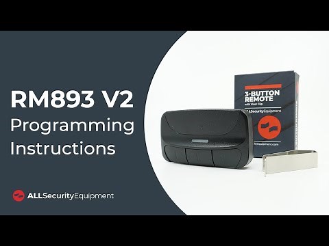 How to Program a Universal Garage Door Opener Remote & Automatic Gate Opener Remote