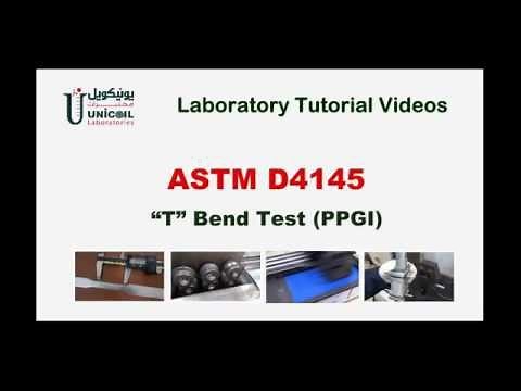 "T"-Bend Test - PPGI