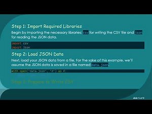 How to Convert JSON to CSV Using Python