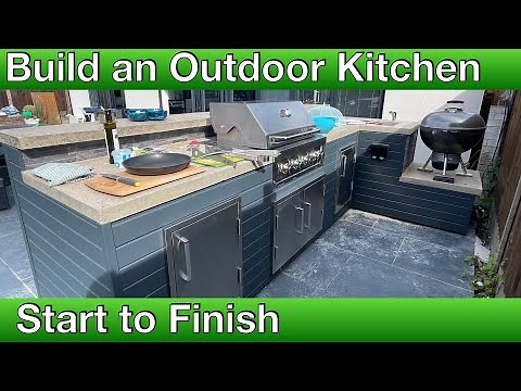 How to Build an Outdoor Kitchen from Start to Finish
