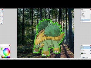 How To Outline An Image In Paint.Net | GiantGrotle