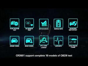 LAUNCH CReader 3001 (CR3001) OBD2 Scanner Features Introduction