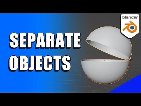 How to Separate Objects in Blender 3D - Micro Tip