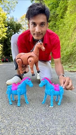 201K views · 9.8K reactions | HURU 2 TA HORSE REMOTE CONTROL HORSE UNBOXING #shorts #horse #toys #unboxing #badrulshorts #toyanimals #horses | Badrul Shorts | Facebook