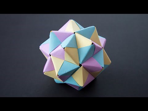 Origami Modular Icosahedron