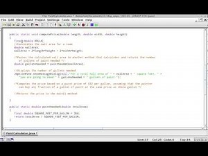 java chapter3 problem7 paint calculator